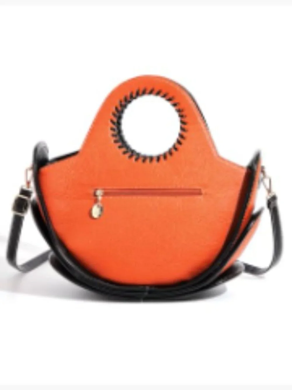 Faux Leather Multicolor Patchwork Handbag Set with Matching Wallet Shoulder